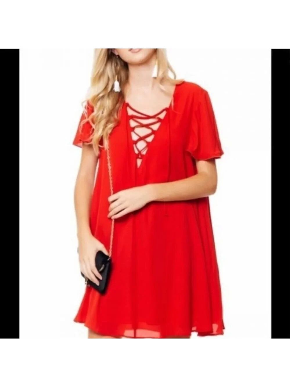 Show me your mumu Kylie Lace Up Dress
